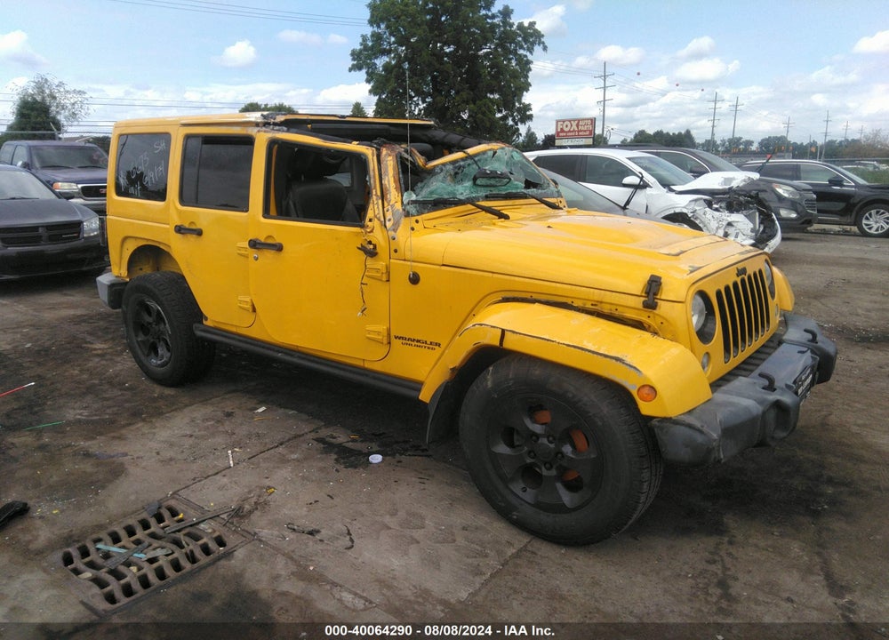 2015 JEEP WRANGLER UNLIMITED ALTITUDE VIN: 1C4BJWEG1FL676673