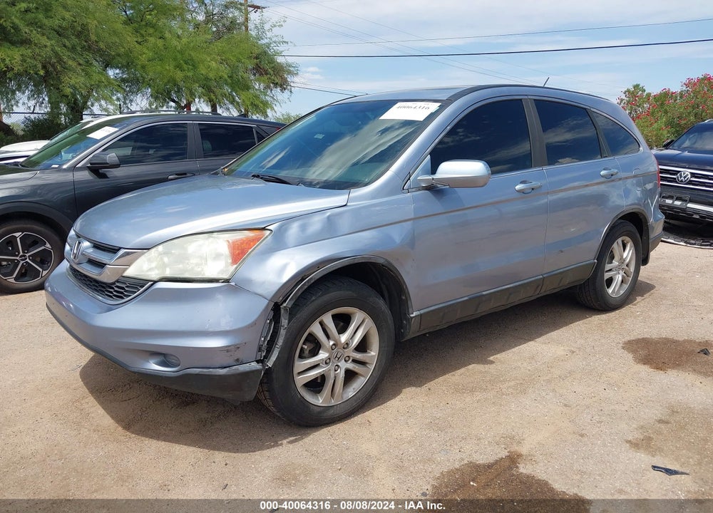 2010 HONDA CR-V EX-L VIN: 5J6RE4H77AL082840