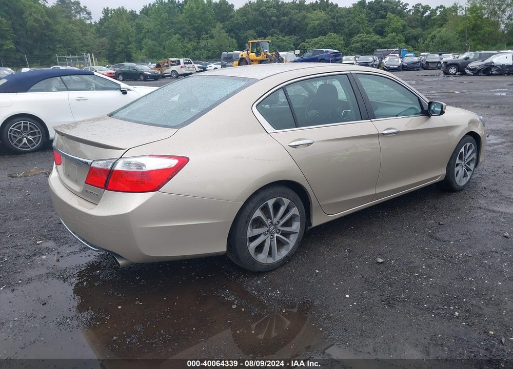 2015 HONDA ACCORD SPORT VIN: 1HGCR2F51FA093505