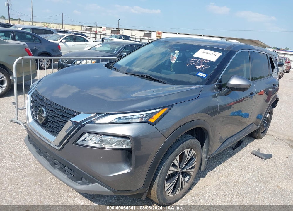 2021 NISSAN ROGUE SV FWD VIN: JN8AT3BA9MW007037