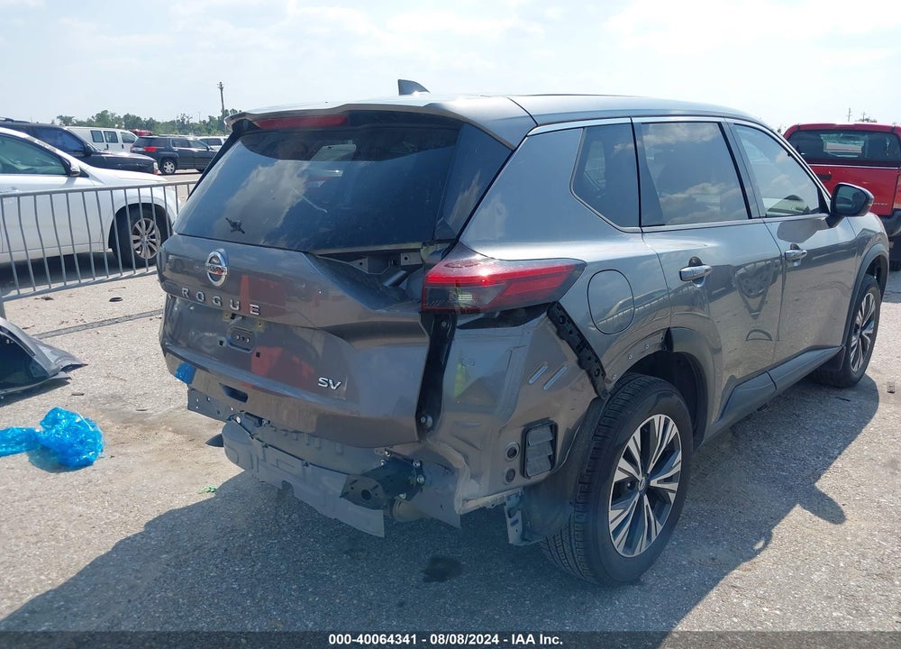 2021 NISSAN ROGUE SV FWD VIN: JN8AT3BA9MW007037