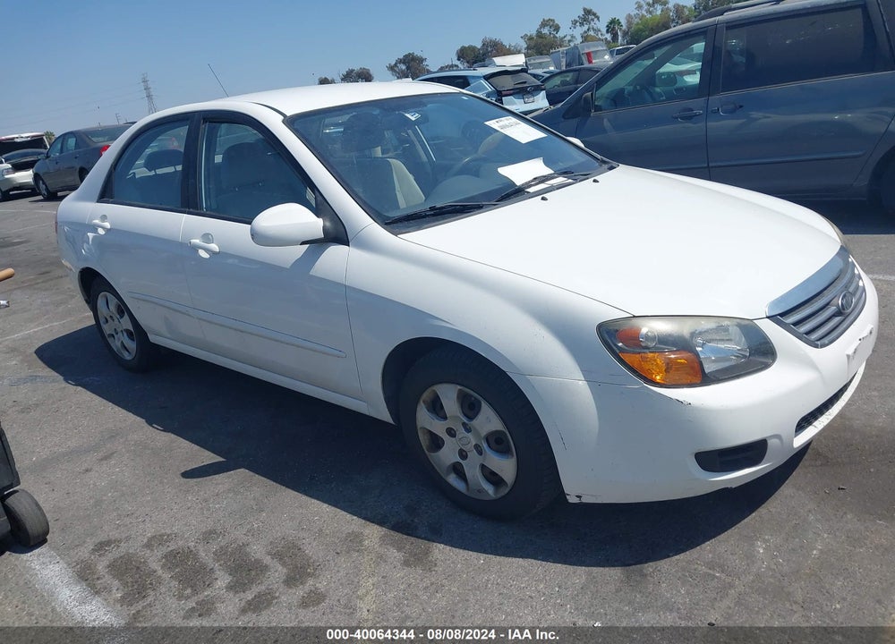 2009 KIA SPECTRA LX VIN: KNAFE222495615072