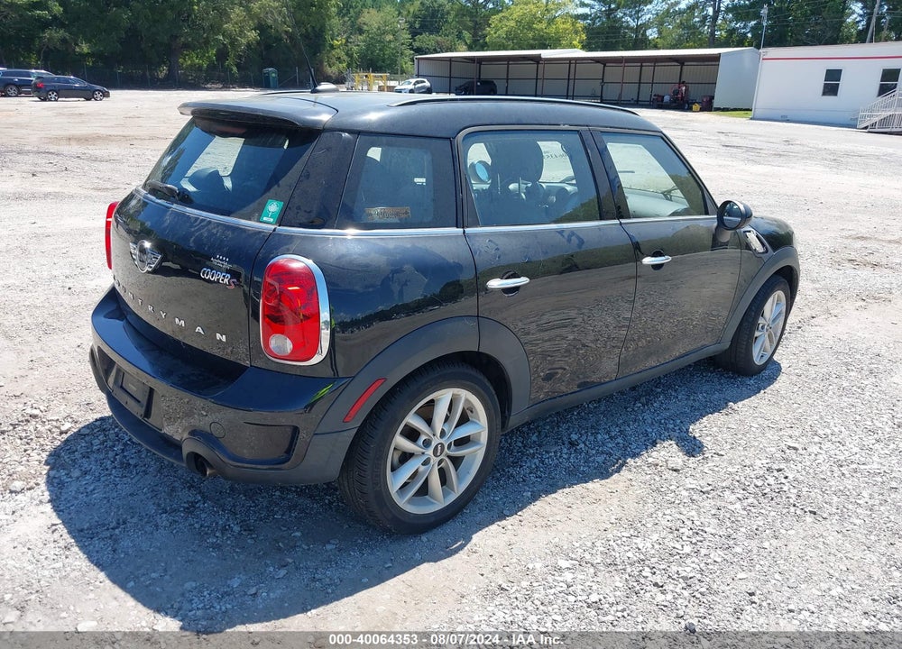 2014 MINI COUNTRYMAN COOPER S VIN: WMWZC3C56EWP27779