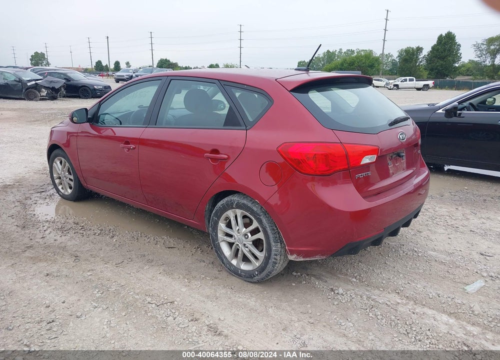 2011 KIA FORTE EX VIN: KNAFU5A29B5424713