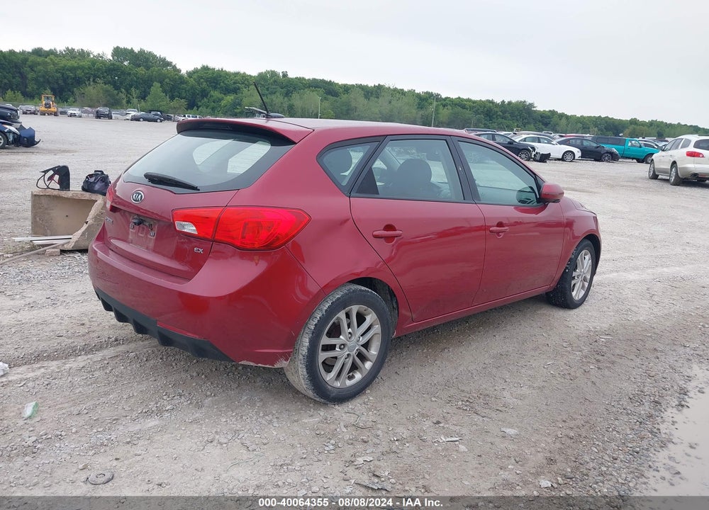 2011 KIA FORTE EX VIN: KNAFU5A29B5424713
