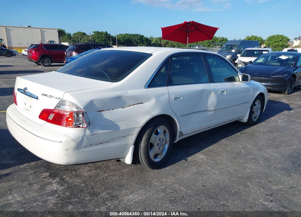 2004 TOYOTA AVALON XLS VIN: 4T1BF28B54U339906