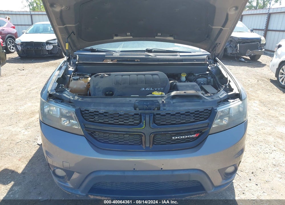 2013 DODGE JOURNEY SXT VIN: 3C4PDDBG2DT661879
