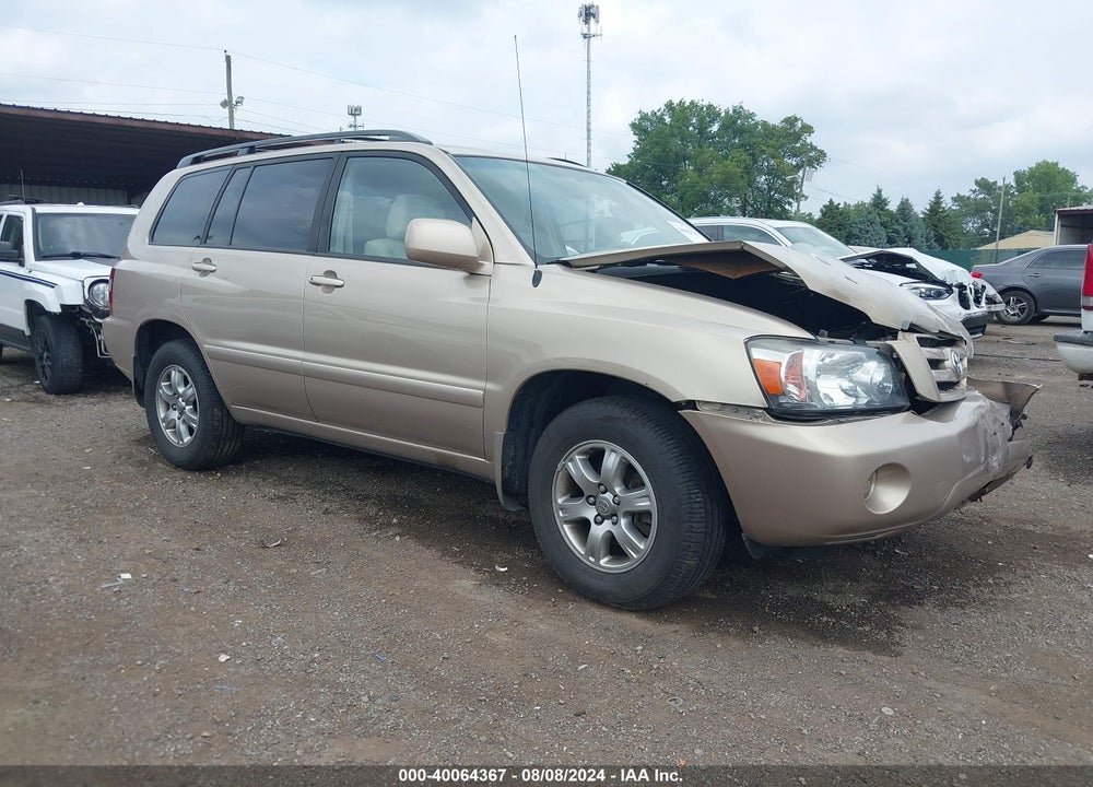 2006 TOYOTA HIGHLANDER V6 VIN: JTEDP21A760123220