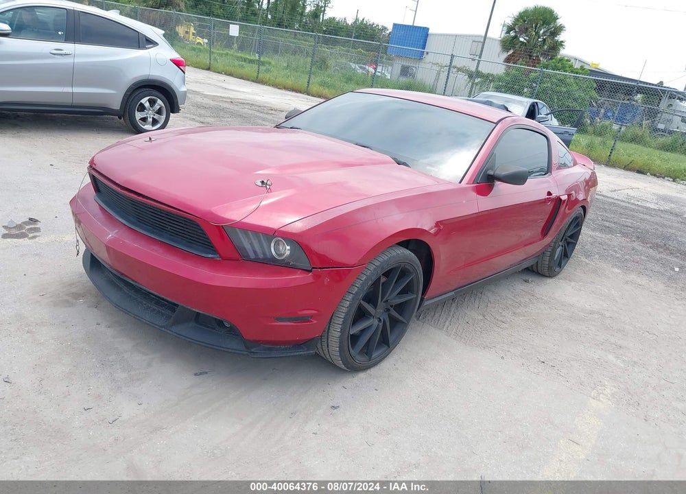 2011 FORD MUSTANG GT PREMIUM VIN: 1ZVBP8CF9B5167446