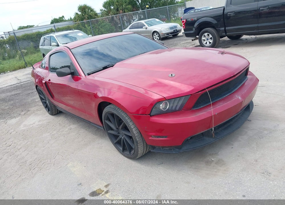 2011 FORD MUSTANG GT PREMIUM VIN: 1ZVBP8CF9B5167446