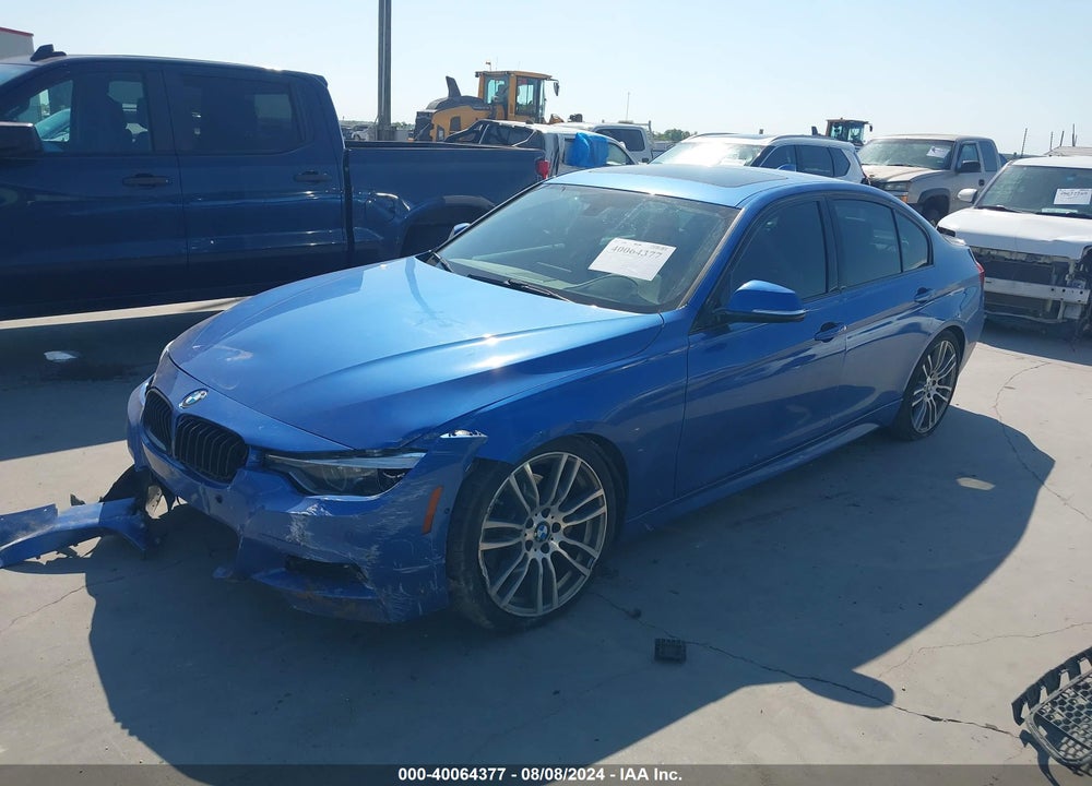 2016 BMW 340I VIN: WBA8B3G5XGNT62346