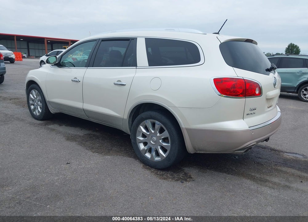 2012 BUICK ENCLAVE PREMIUM VIN: 5GAKRDED1CJ389409