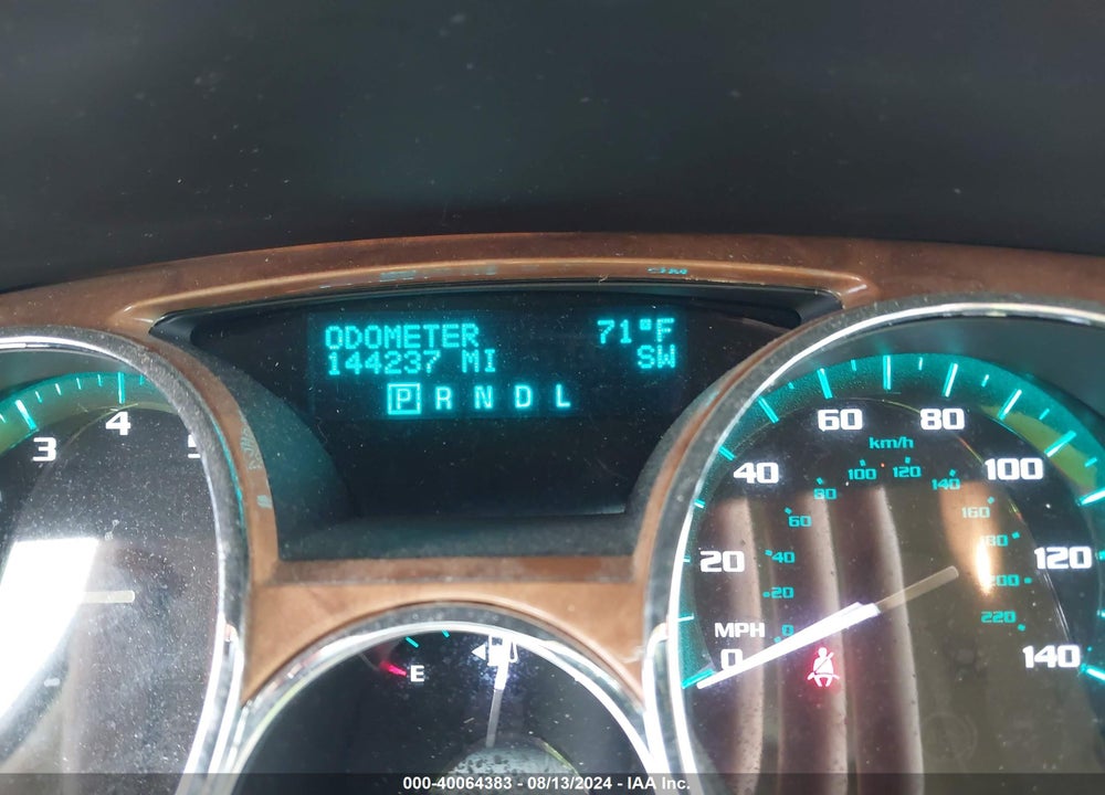 2012 BUICK ENCLAVE PREMIUM VIN: 5GAKRDED1CJ389409