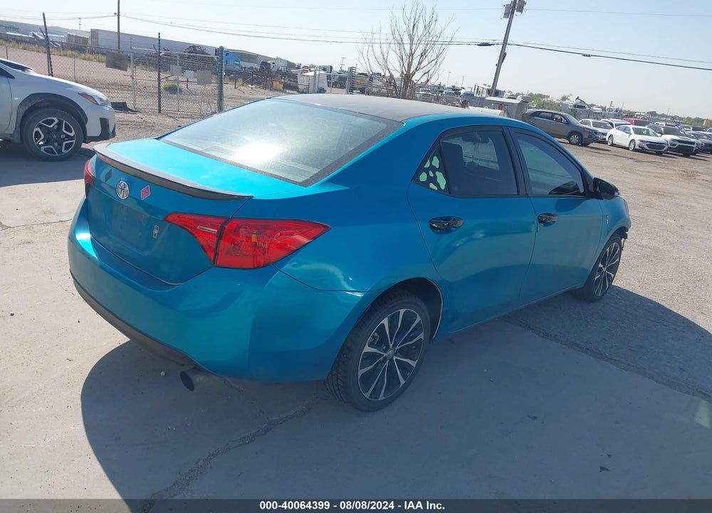 2019 TOYOTA COROLLA SE VIN: 2T1BURHE4KC237150