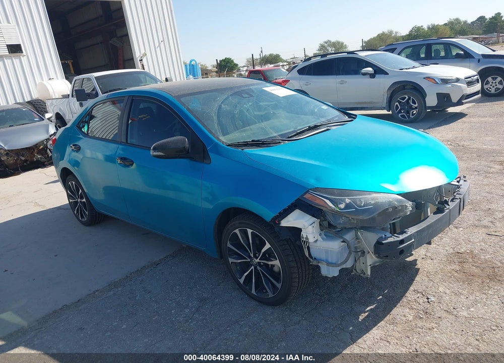 2019 TOYOTA COROLLA SE VIN: 2T1BURHE4KC237150
