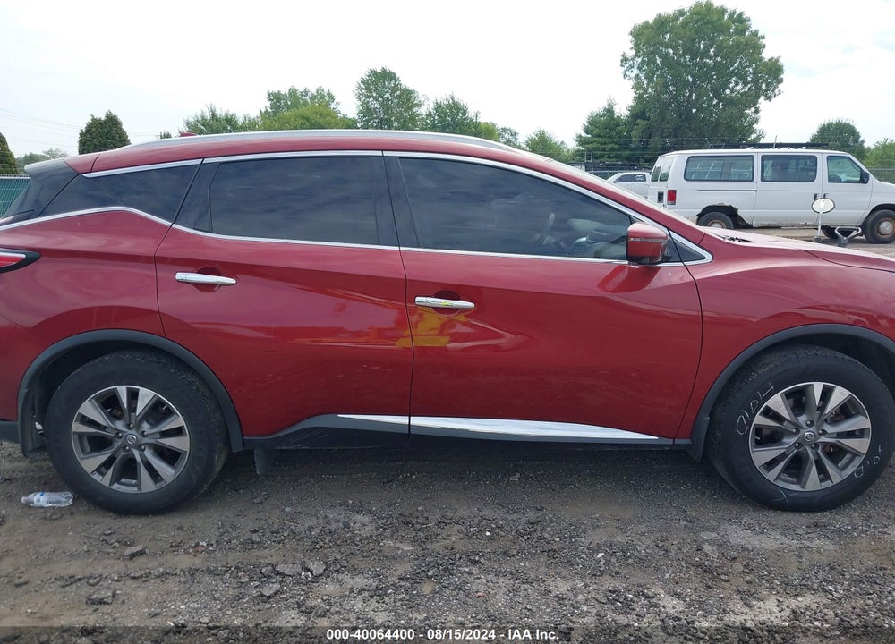 2018 NISSAN MURANO SL VIN: 5N1AZ2MH3JN187255