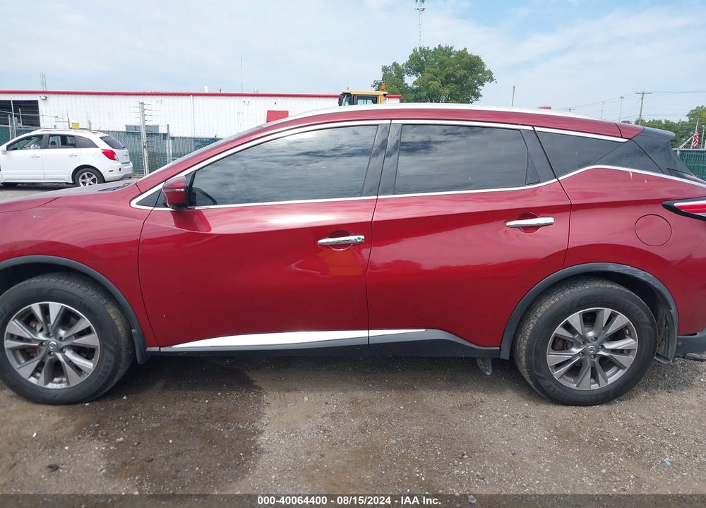 2018 NISSAN MURANO SL VIN: 5N1AZ2MH3JN187255