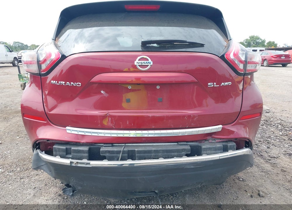 2018 NISSAN MURANO SL VIN: 5N1AZ2MH3JN187255
