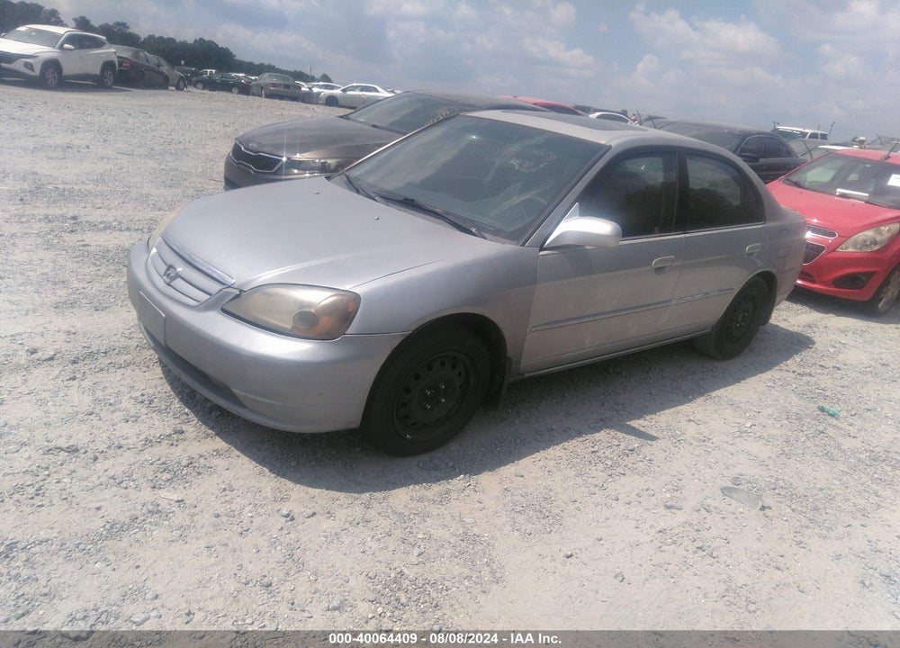 2001 HONDA CIVIC EX VIN: 2HGES26771H537981
