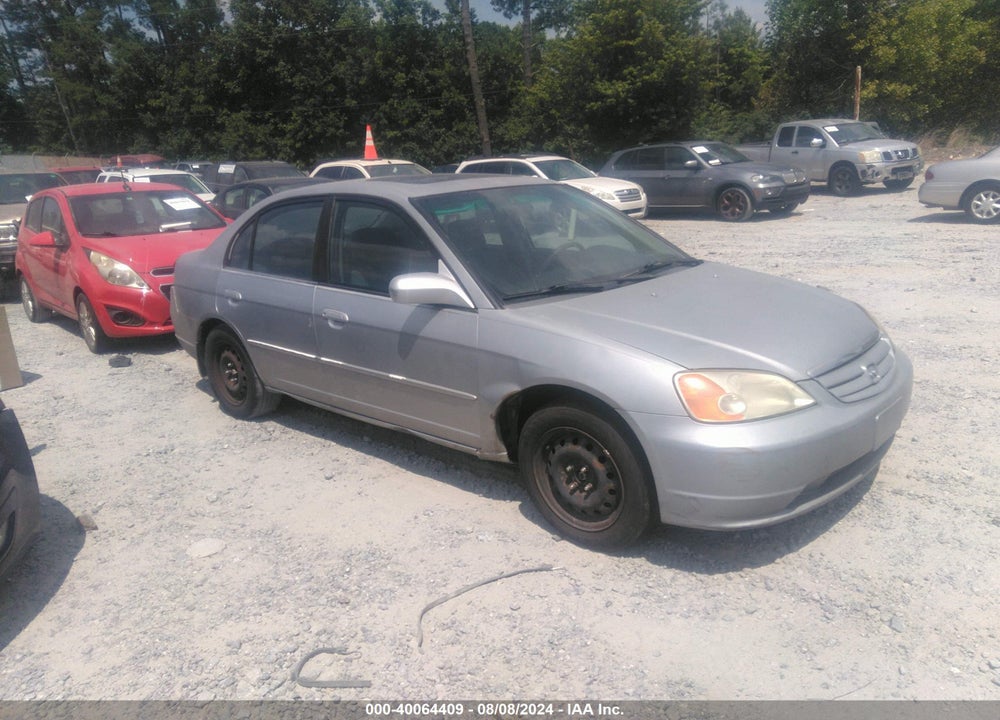 2001 HONDA CIVIC EX VIN: 2HGES26771H537981