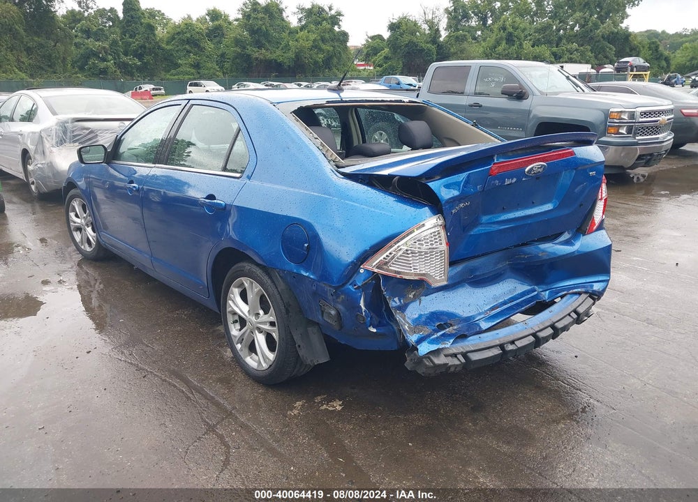 2012 FORD FUSION SE VIN: 3FAHP0HA4CR148965