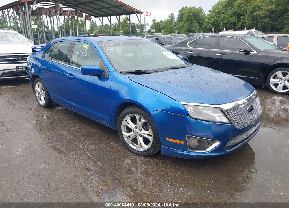 2012 FORD FUSION SE VIN: 3FAHP0HA4CR148965