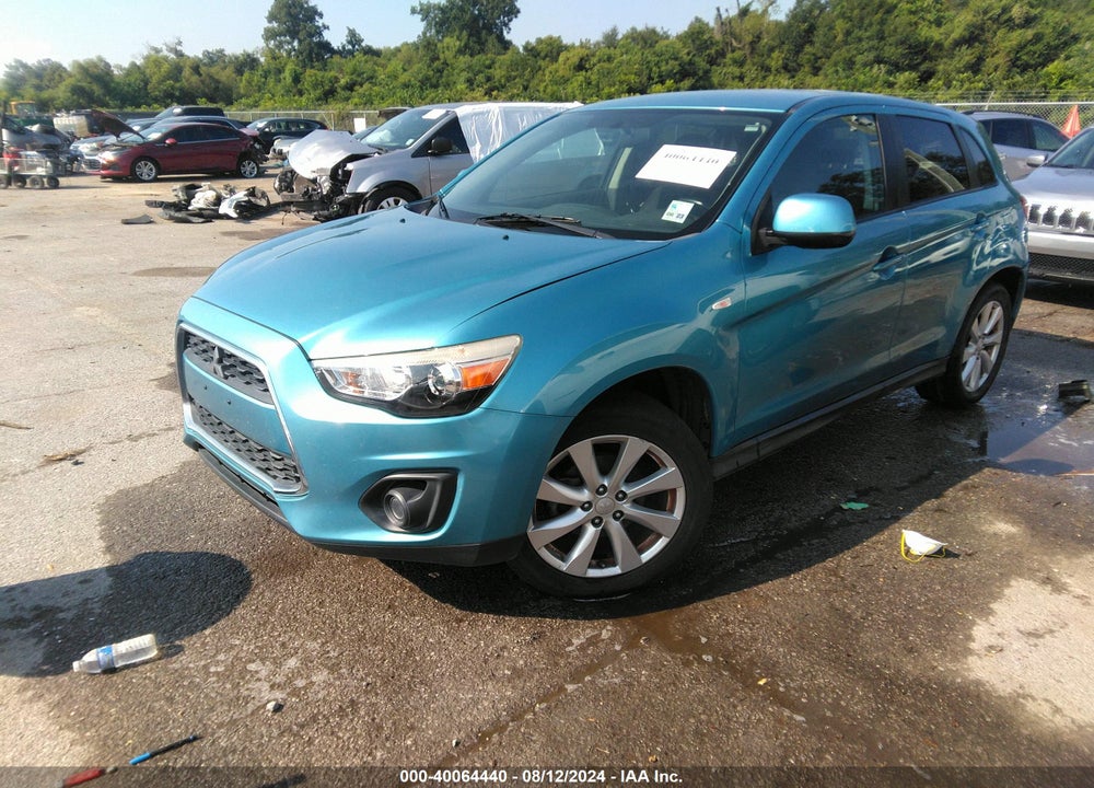 2014 MITSUBISHI OUTLANDER SPORT ES VIN: 4A4AP3AU1EE015810