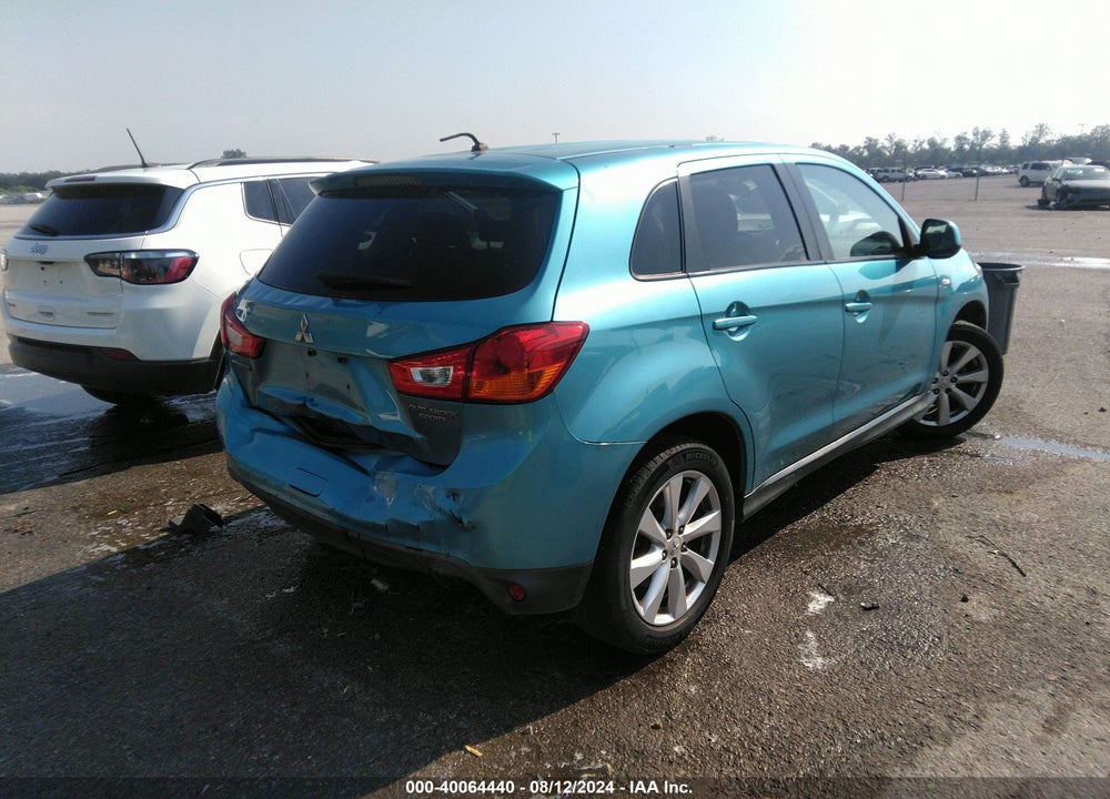 2014 MITSUBISHI OUTLANDER SPORT ES VIN: 4A4AP3AU1EE015810
