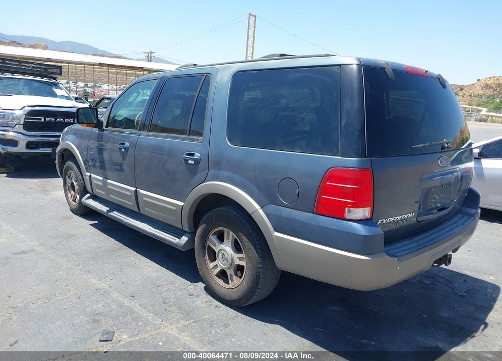2003 FORD EXPEDITION EDDIE BAUER VIN: 1FMEU17L63LA35561