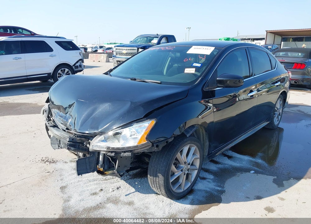 2014 NISSAN SENTRA SR VIN: 3N1AB7AP3EY324255
