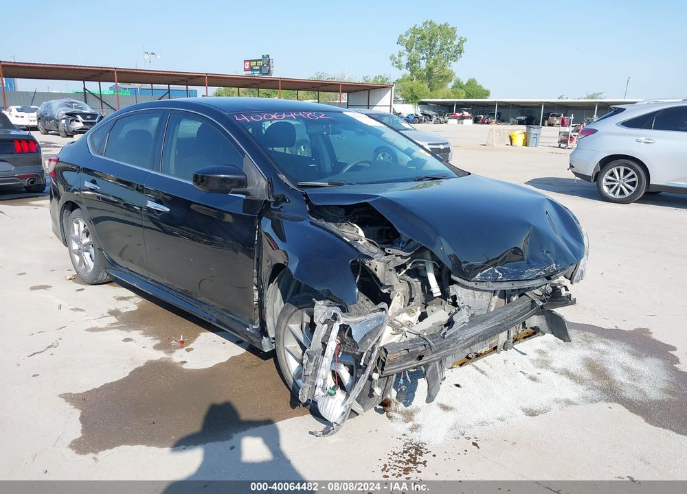2014 NISSAN SENTRA SR VIN: 3N1AB7AP3EY324255