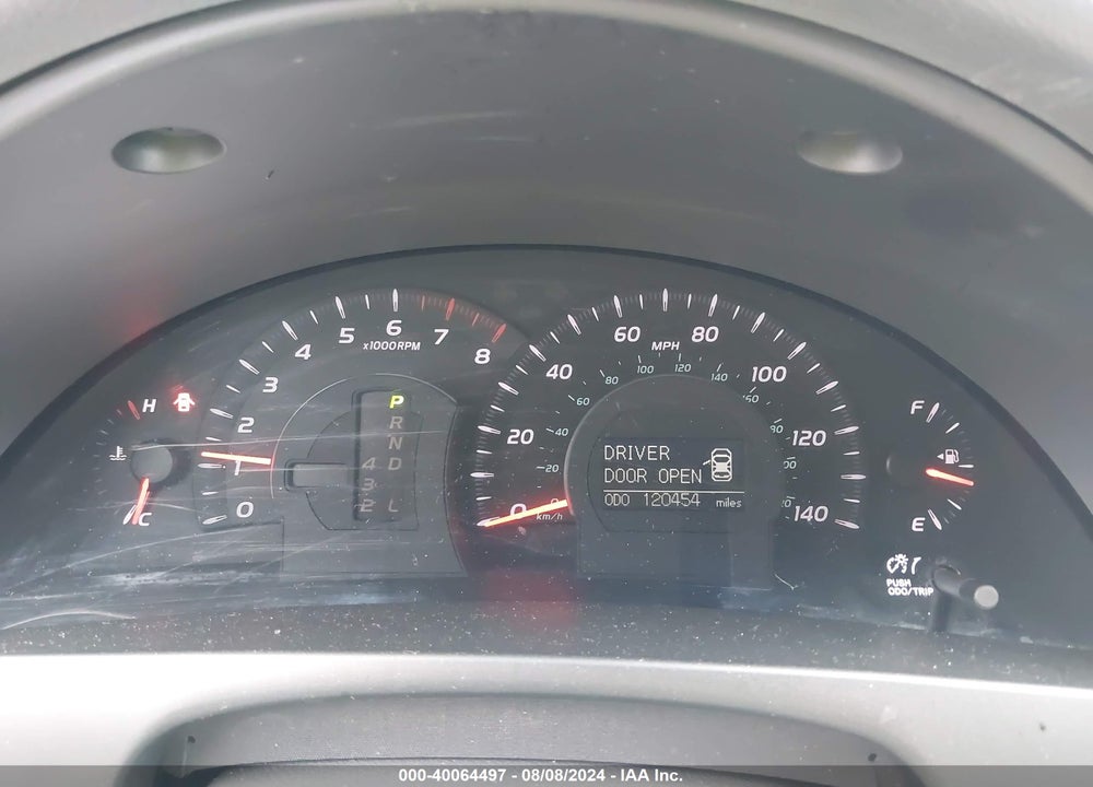 2007 TOYOTA CAMRY XLE VIN: 4T1BE46K87U002216