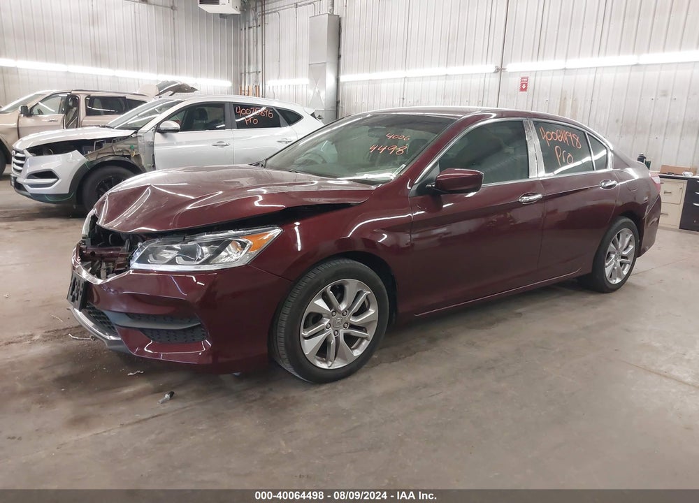 2017 HONDA ACCORD LX VIN: 1HGCR2F39HA187343