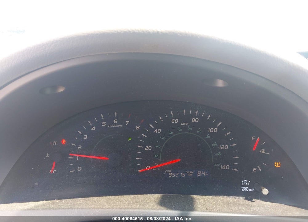 2008 TOYOTA CAMRY VIN: 4T1BE46K38U761423