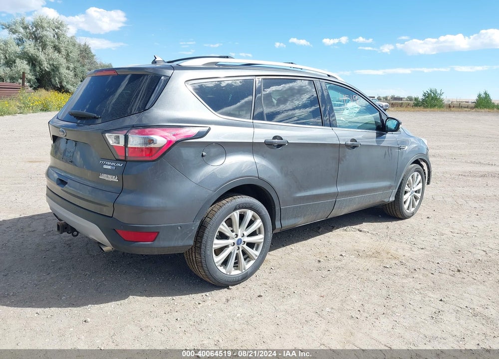 2018 FORD ESCAPE TITANIUM VIN: 1FMCU9J91JUA04227