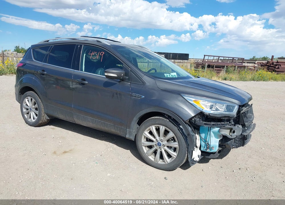2018 FORD ESCAPE TITANIUM VIN: 1FMCU9J91JUA04227