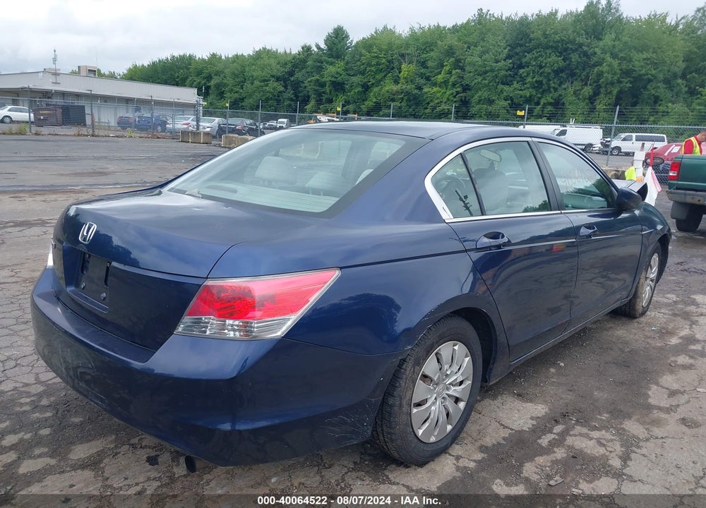 2009 HONDA ACCORD 2.4 LX VIN: 1HGCP26359A114168