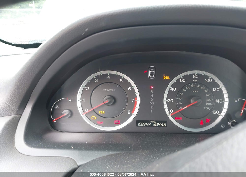 2009 HONDA ACCORD 2.4 LX VIN: 1HGCP26359A114168