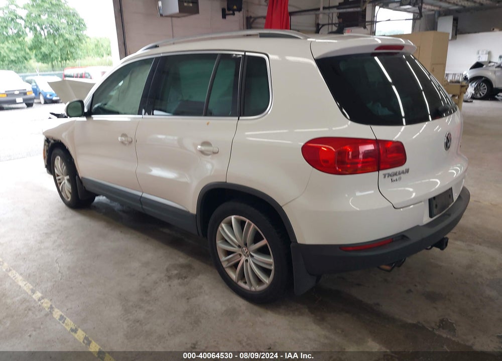 2014 VOLKSWAGEN TIGUAN SE VIN: WVGBV3AX5EW547885