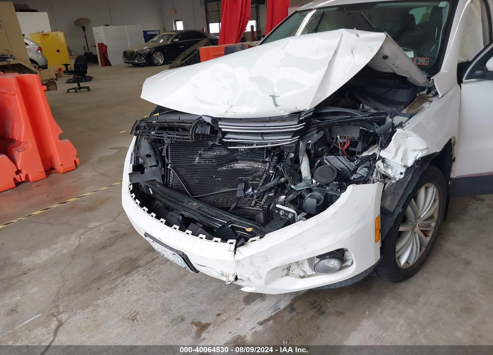 2014 VOLKSWAGEN TIGUAN SE VIN: WVGBV3AX5EW547885