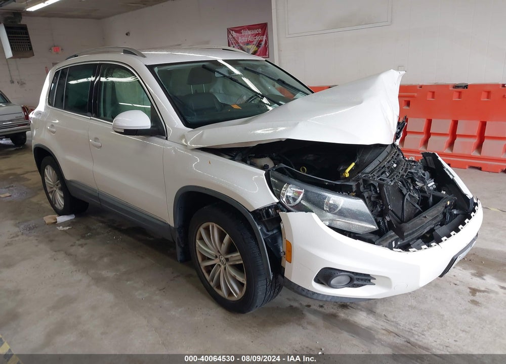2014 VOLKSWAGEN TIGUAN SE VIN: WVGBV3AX5EW547885