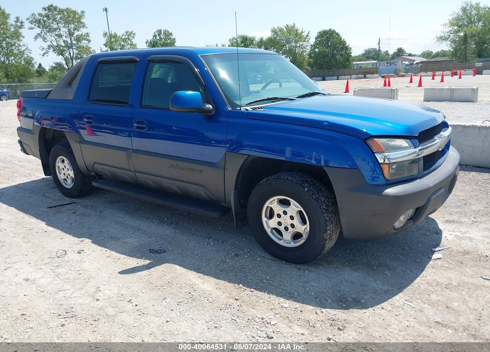 2003 CHEVROLET AVALANCHE 1500 VIN: 3GNEK13T43G289371