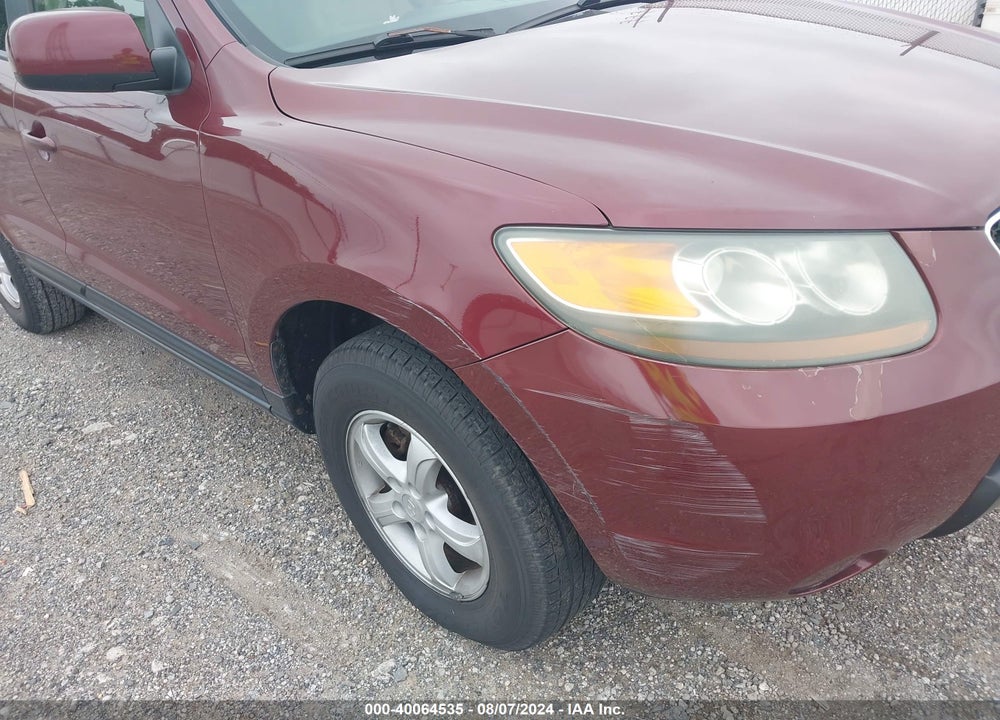 2007 HYUNDAI SANTA FE GLS VIN: 5NMSG73D77H098529