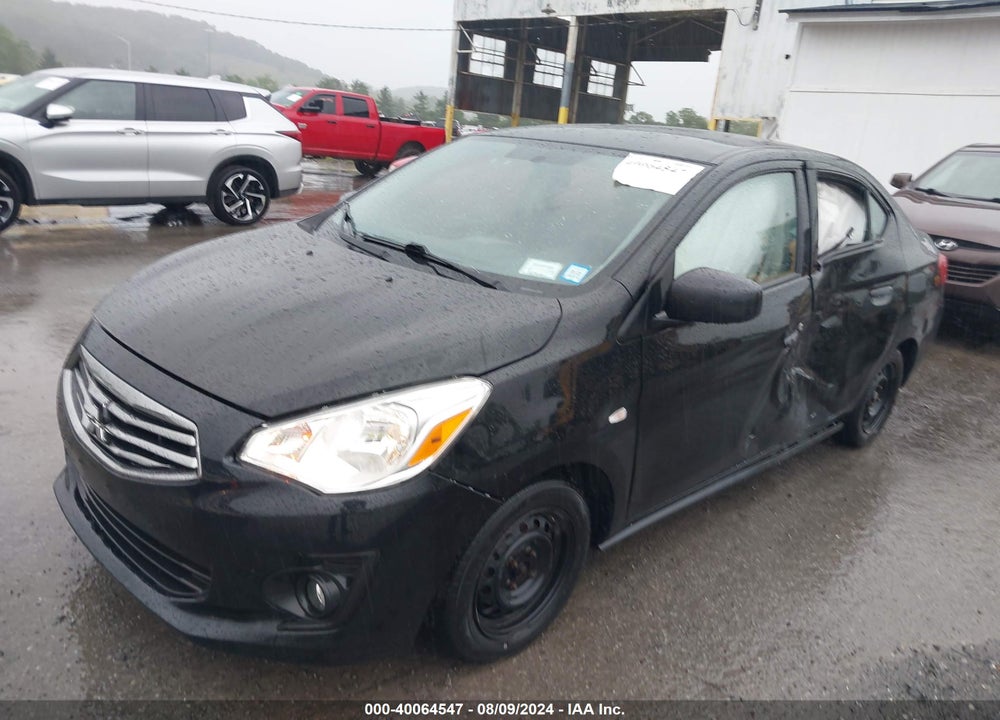 2019 MITSUBISHI MIRAGE G4 ES VIN: ML32F3FJ9KHF07840