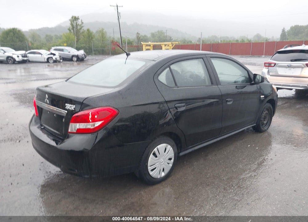 2019 MITSUBISHI MIRAGE G4 ES VIN: ML32F3FJ9KHF07840