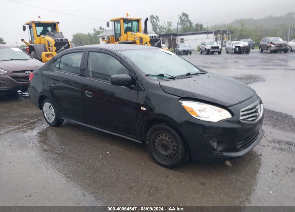 2019 MITSUBISHI MIRAGE G4 ES VIN: ML32F3FJ9KHF07840