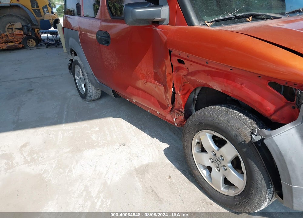 2003 HONDA ELEMENT EX VIN: 5J6YH185X3L021503