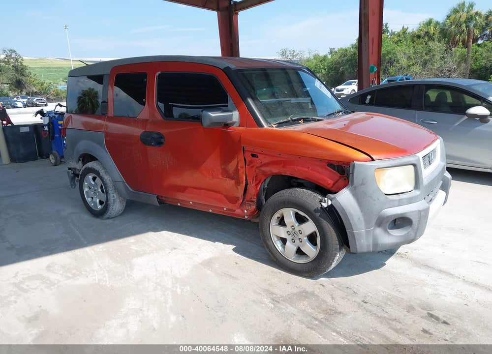 2003 HONDA ELEMENT EX VIN: 5J6YH185X3L021503