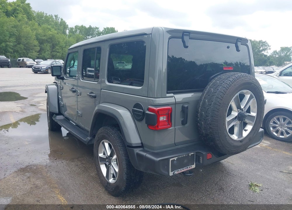 2021 JEEP WRANGLER UNLIMITED SAHARA 4X4 VIN: 1C4HJXEG7MW511819