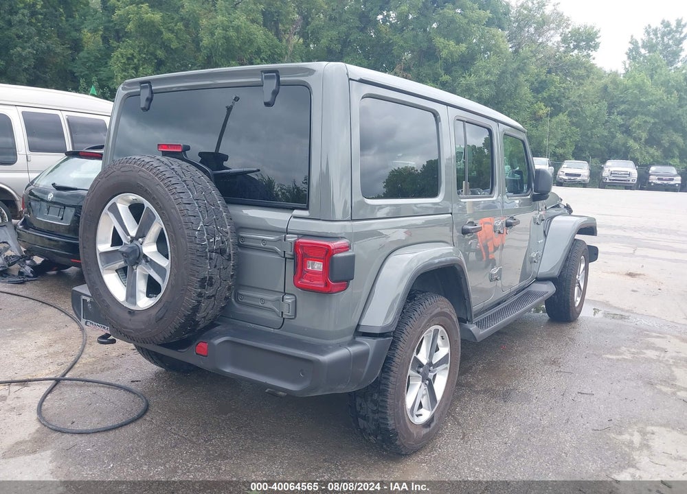 2021 JEEP WRANGLER UNLIMITED SAHARA 4X4 VIN: 1C4HJXEG7MW511819